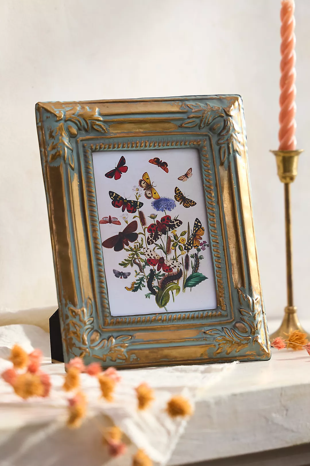 Ornamental Leaf Picture Frame