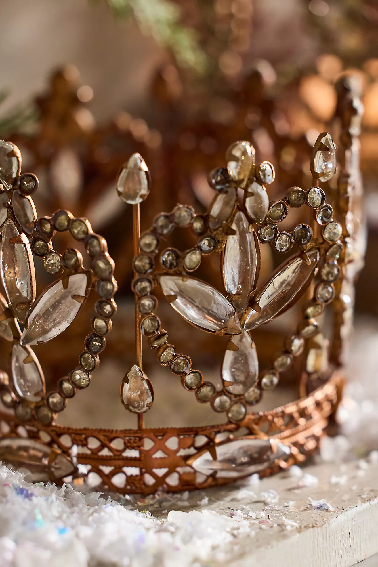 Pearl Beaded Crown, Small