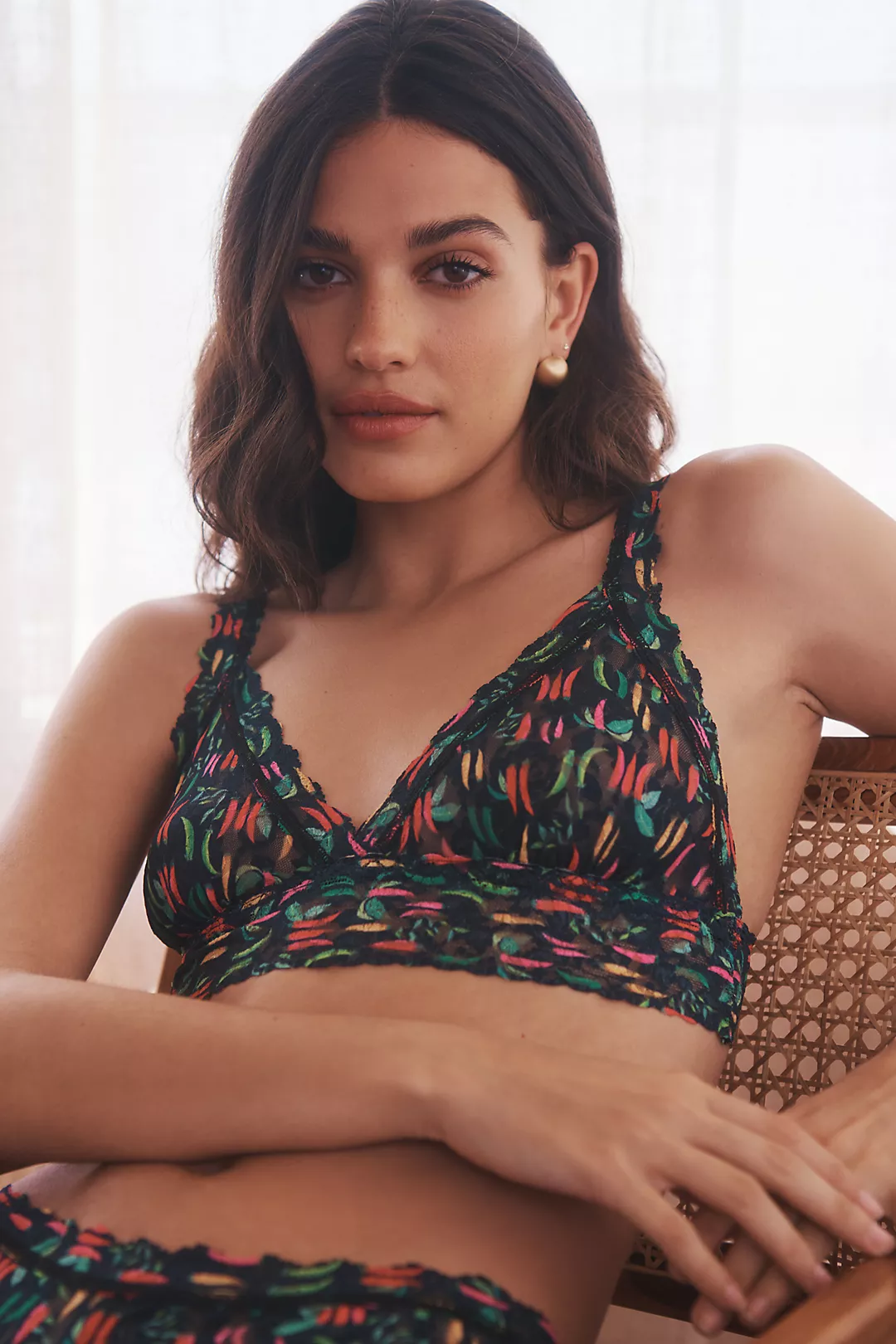 Hanky Panky Lace Crossover Bralette