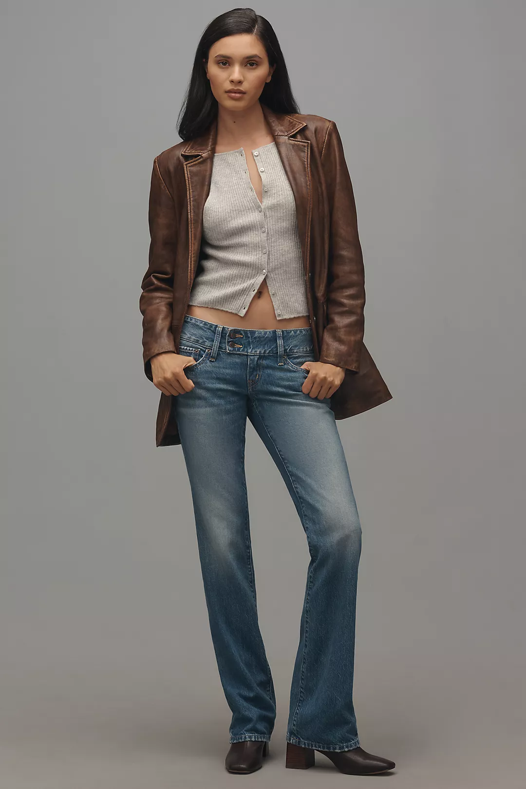 Ética Missy Low-Rise Flare Jeans