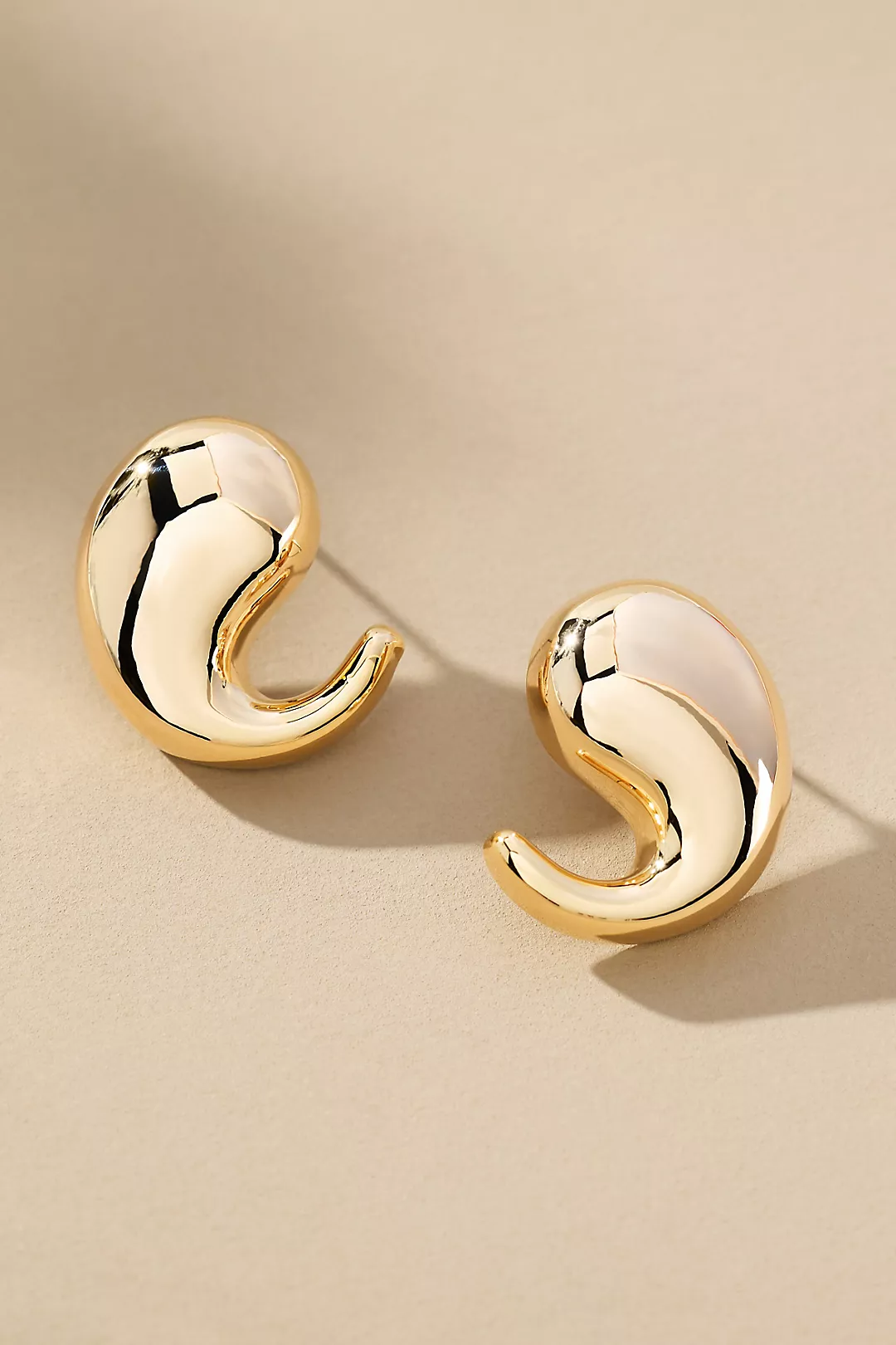 Sculptural Post Earrings