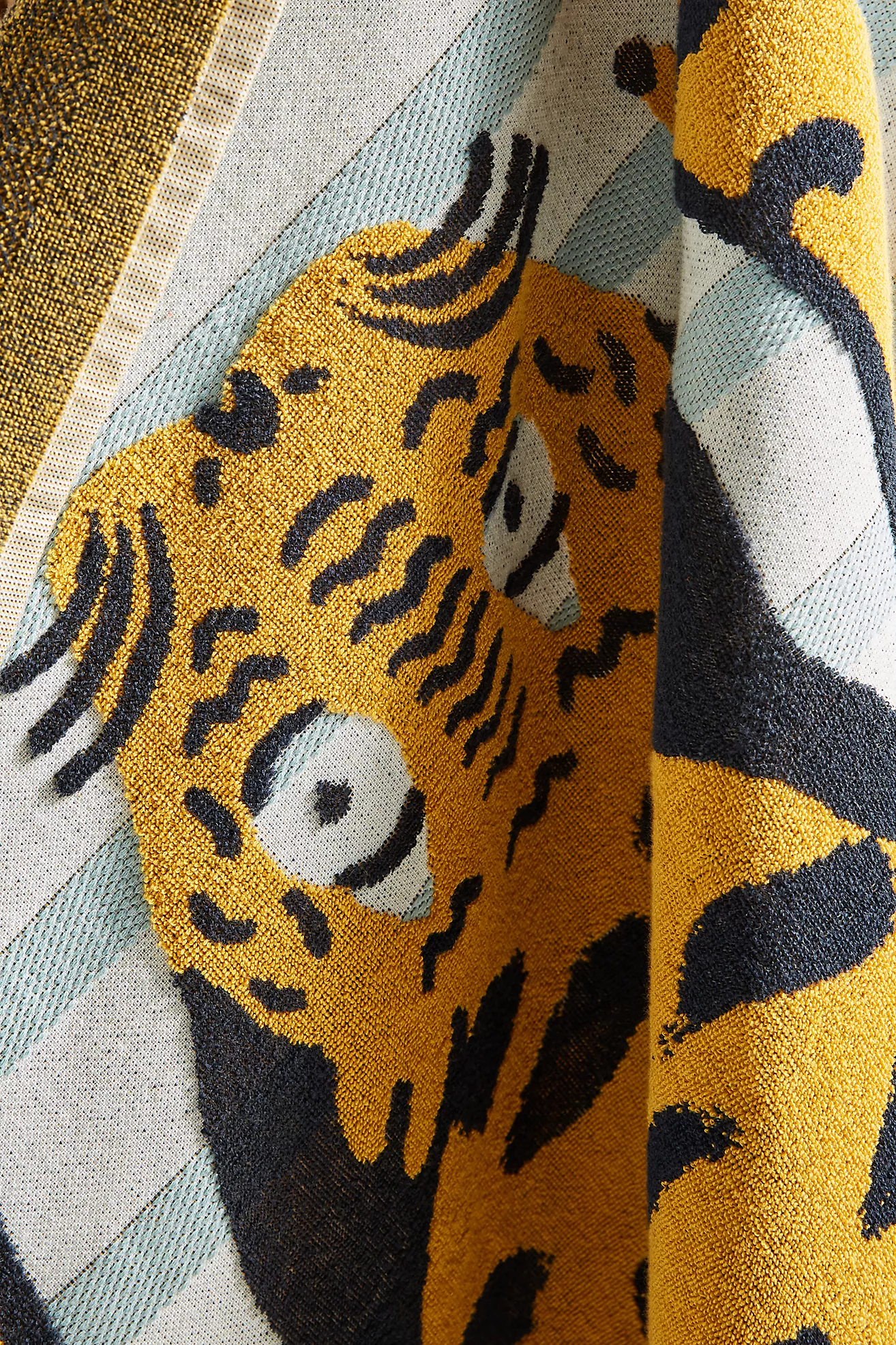 Tiger Cotton Beach Towel