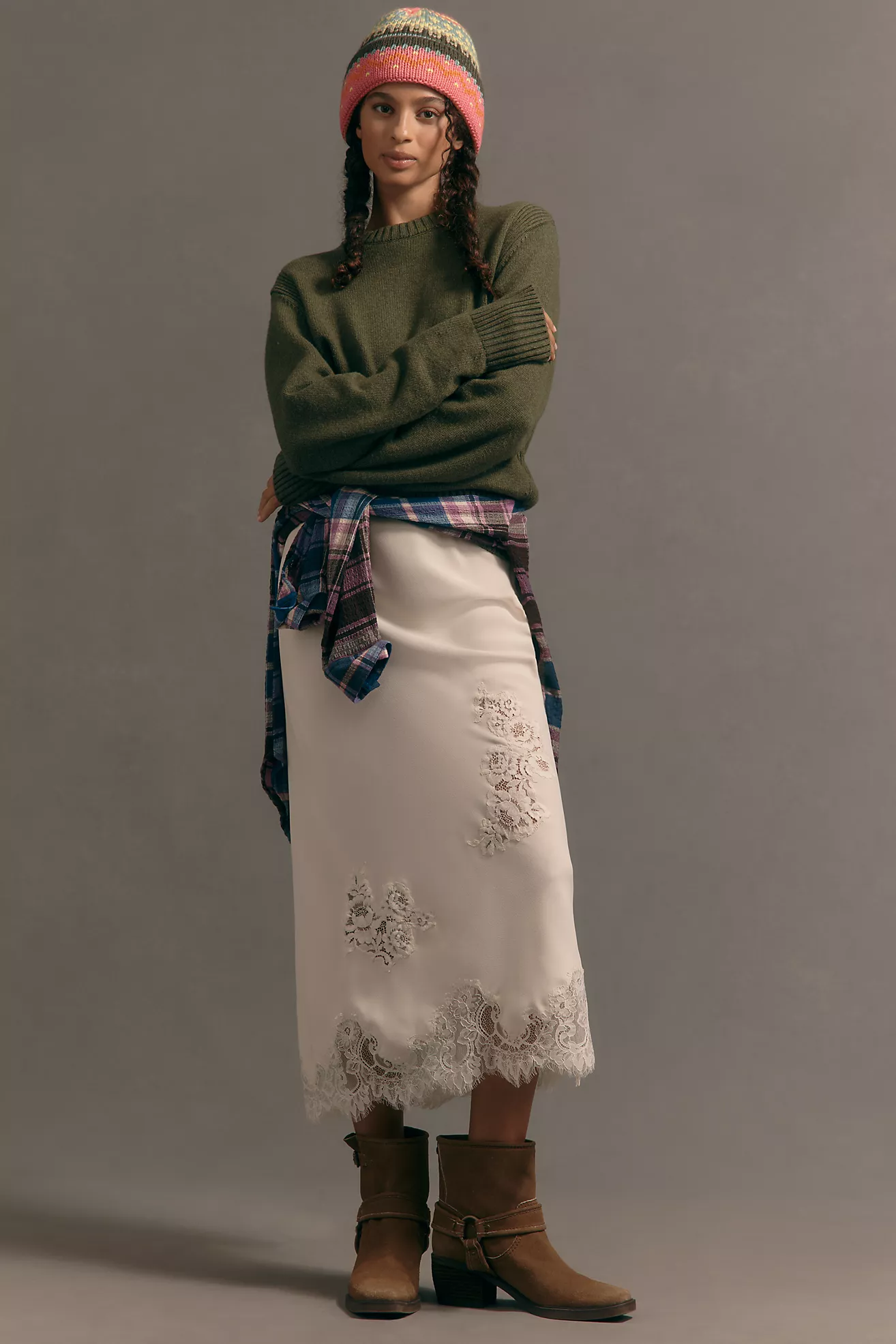 By Anthropologie Fairisle Beanie