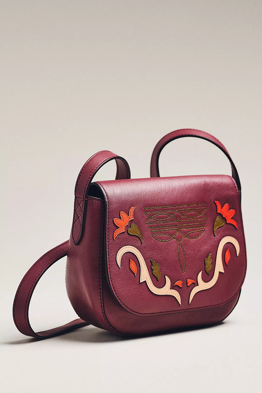 Farm Rio Western Embroidered Crossbody Bag
