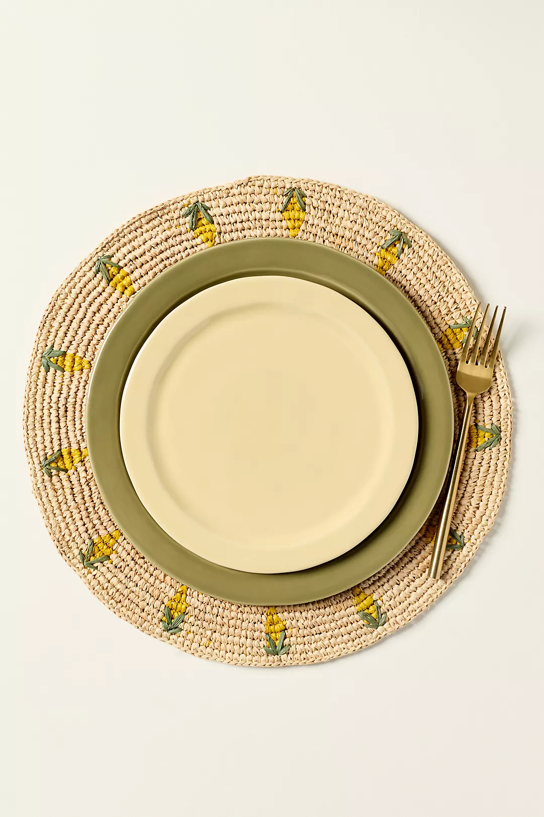 Handwoven Corn Placemat