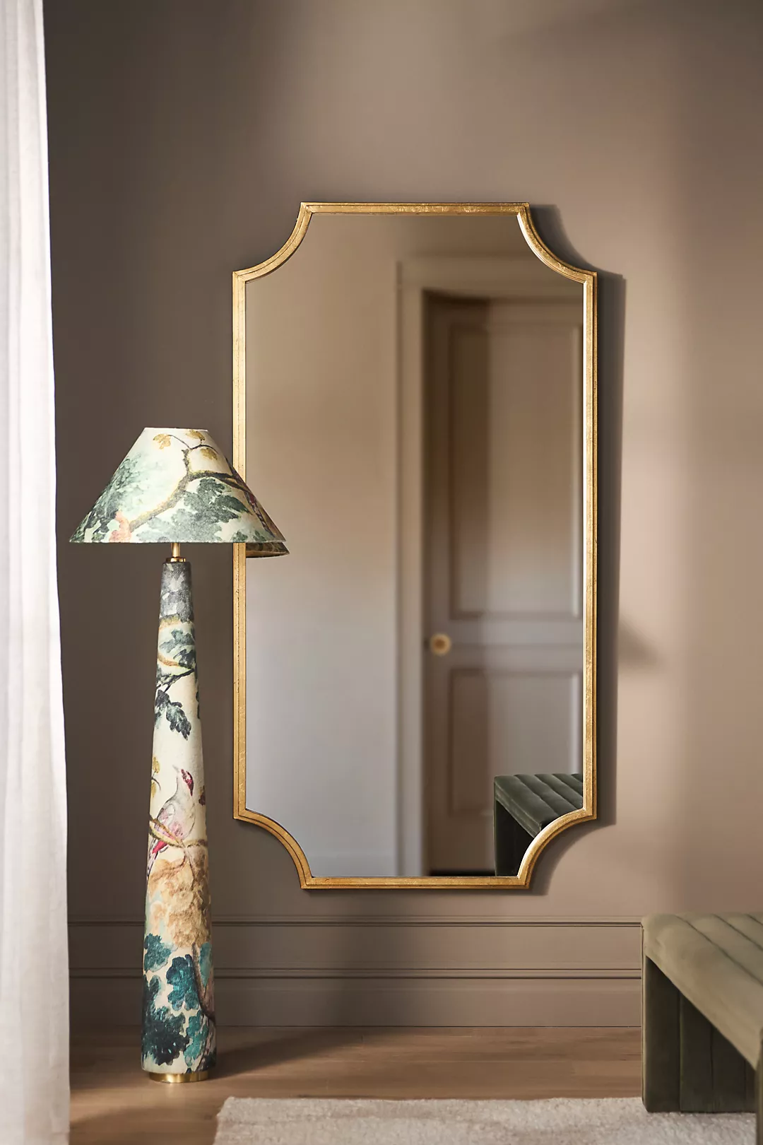 Joslyn Gilded Finish Mirror