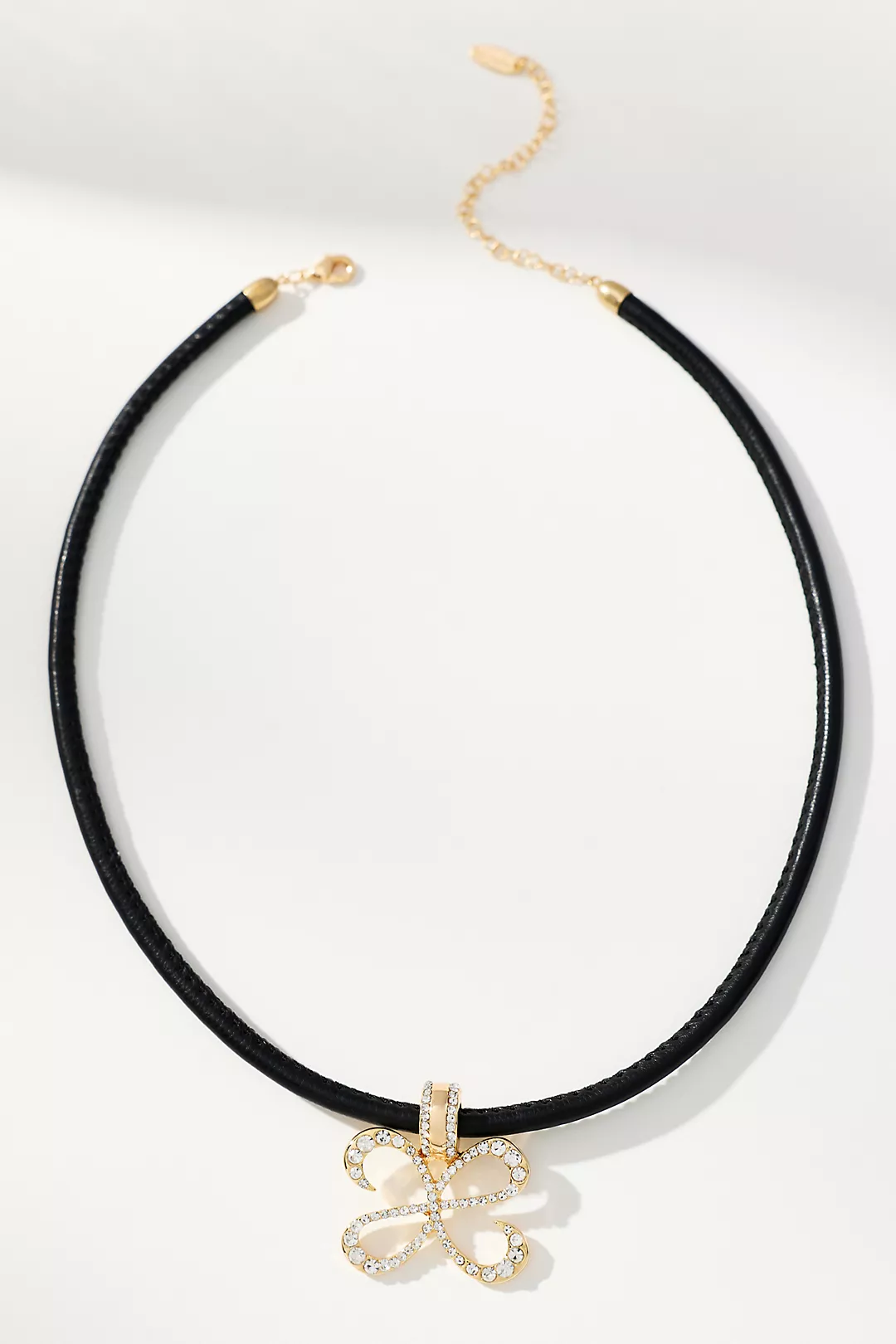 Maeve Pavé Cord Necklace