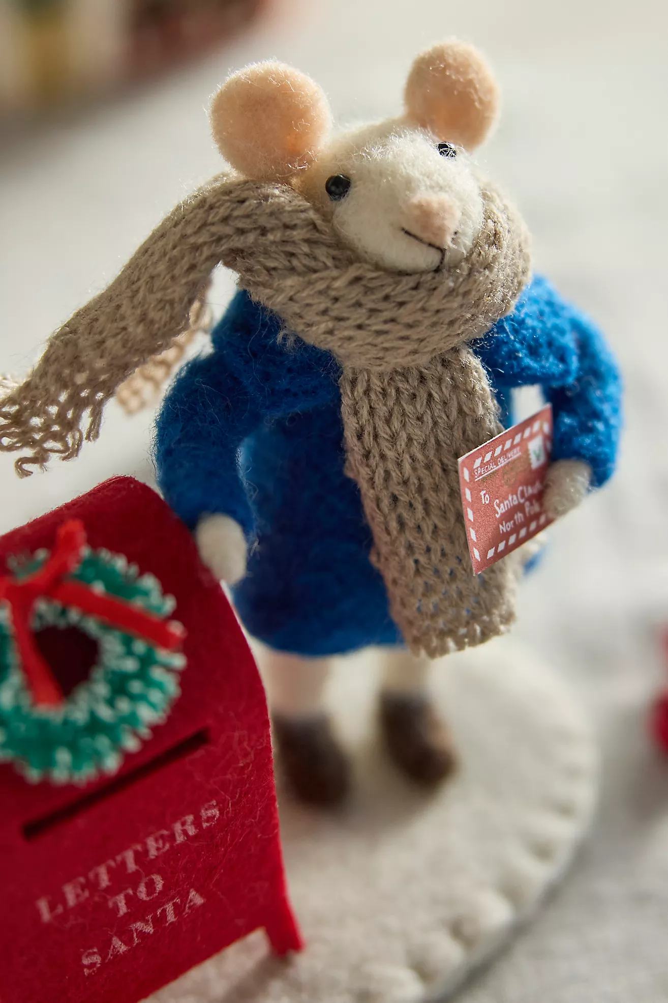 Letters to Santa Felt Critter Scene