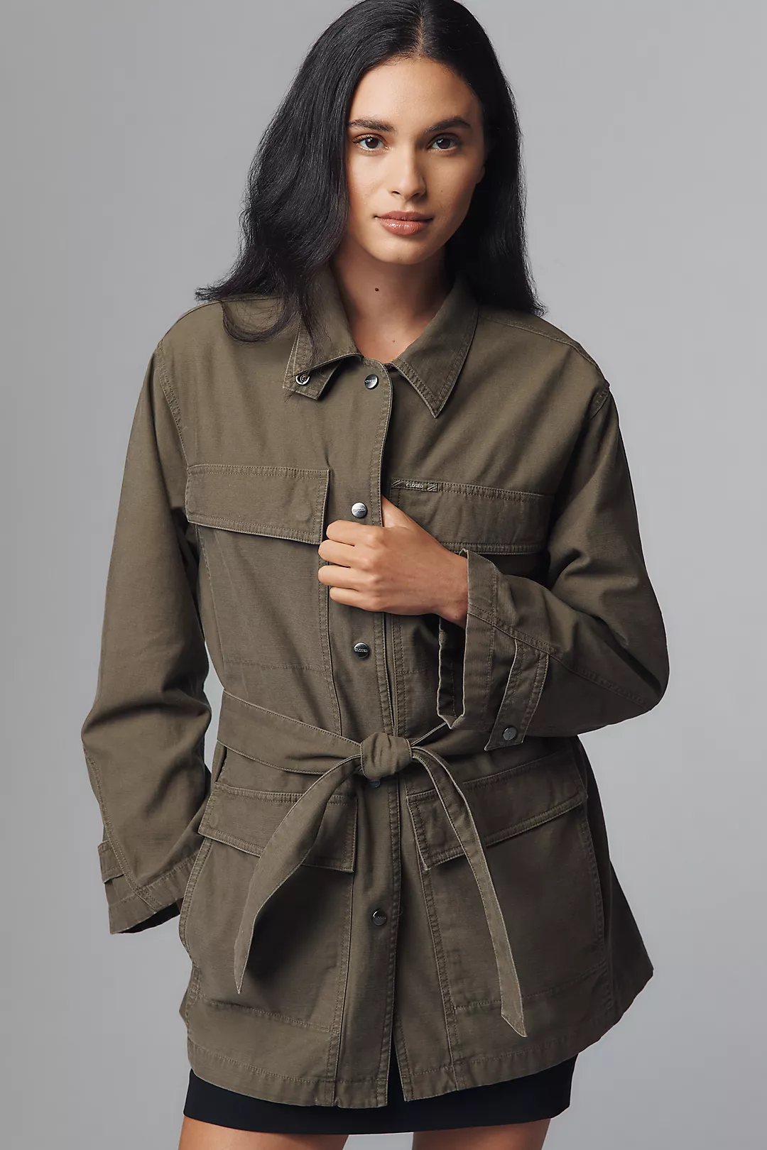 Closed Utility Parka Coat
