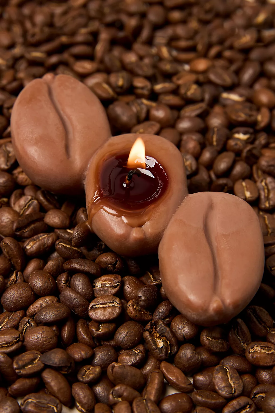 Nata Coffee Beans Shaped Wax Candle