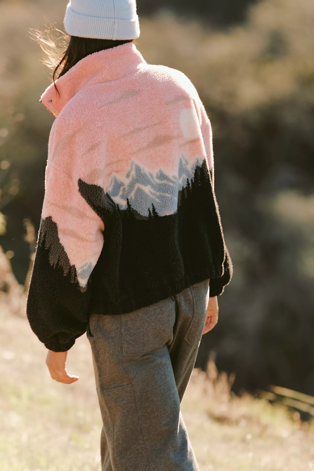 Spiritual Gangster Amari Sherpa Fleece Jacket