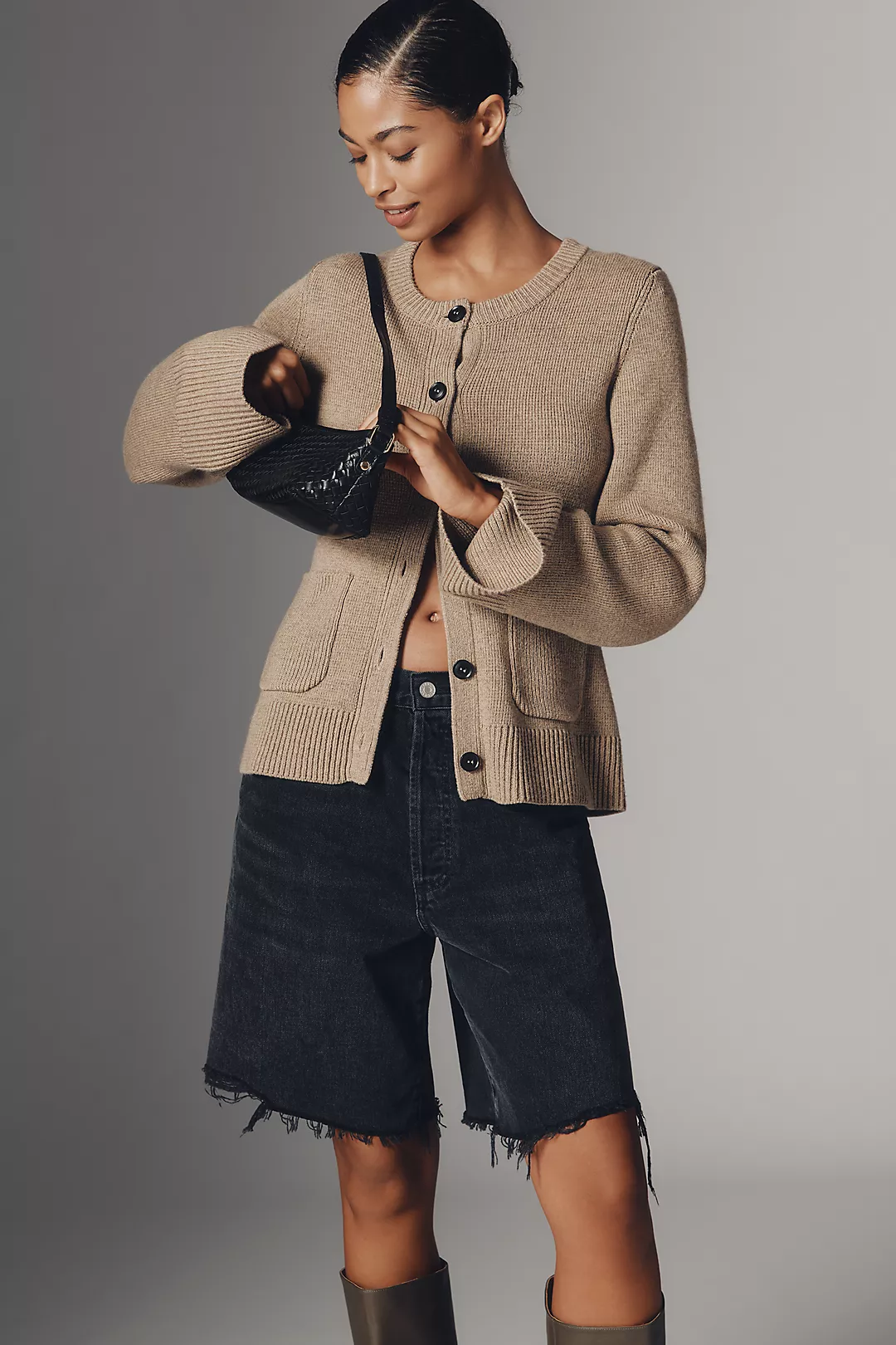 AGOLDE Indra Denim Bermuda Shorts