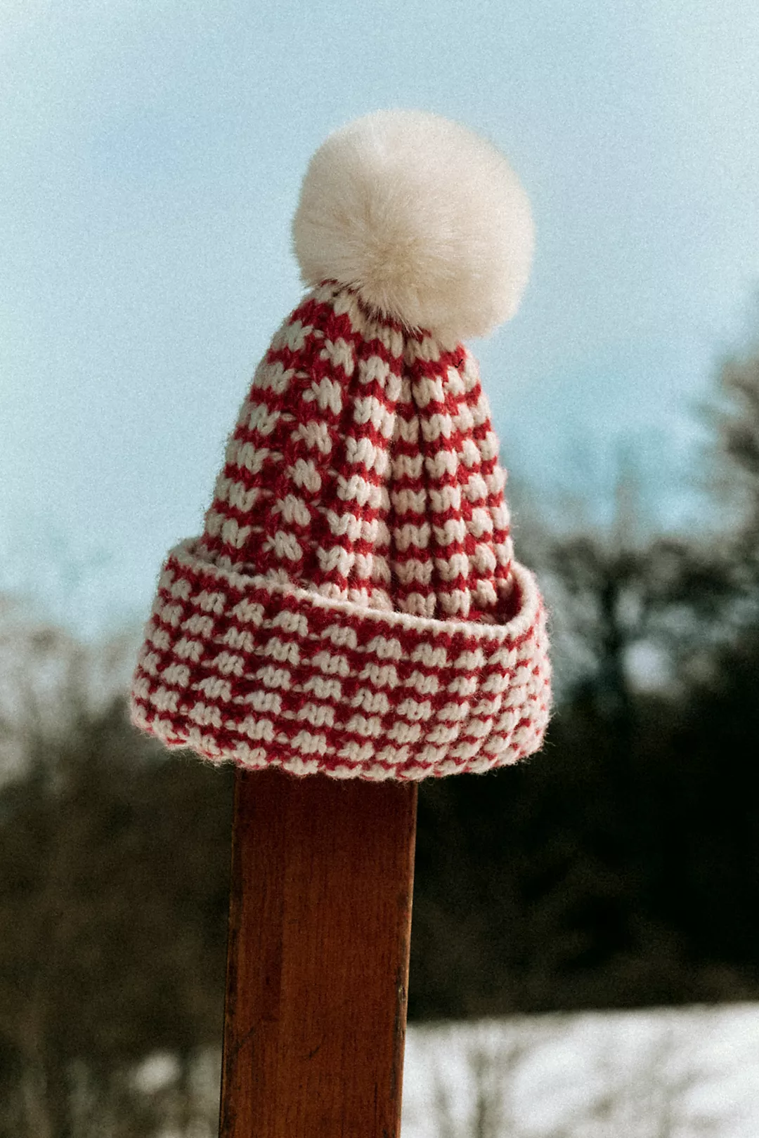 Daily Practice Chunky Knit Pom-Pom Beanie