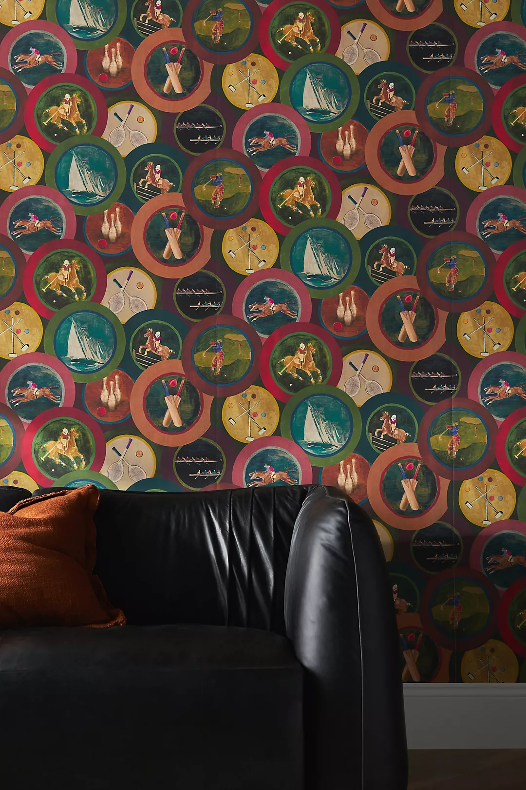 Sporting Life Antique Wallpaper