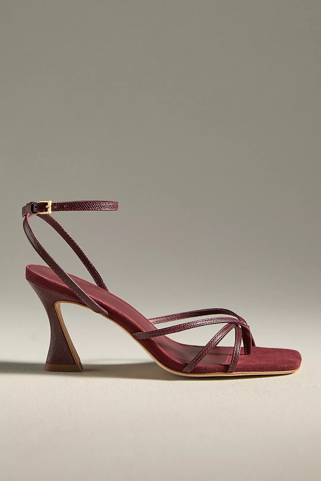 Reformation Gen Ankle-Strap Heels