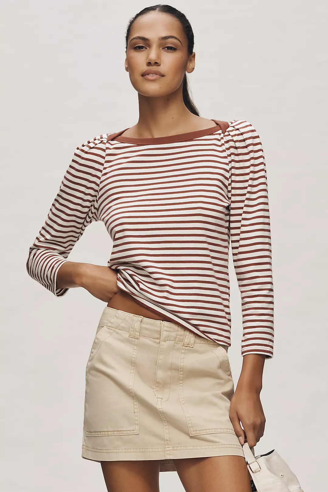 Nation Los Angeles Amelie Long-Sleeve Top