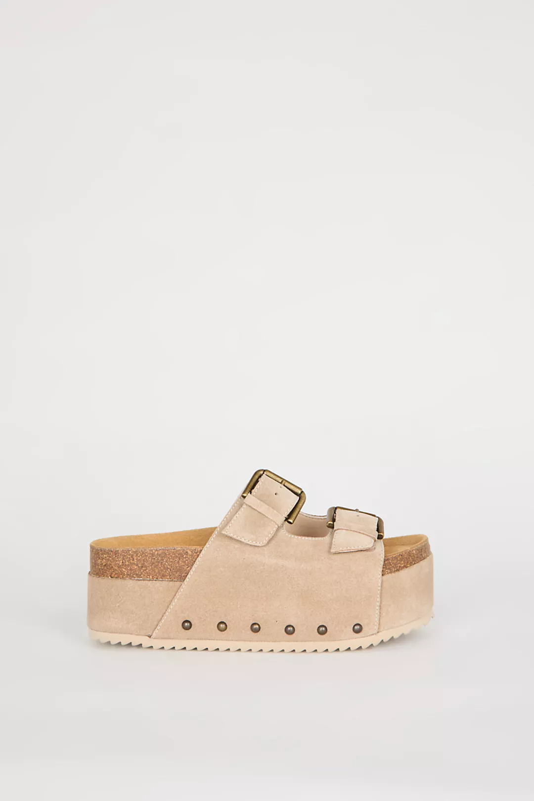 Intentionally Blank Cooper-2 Platform Slide Sandals
