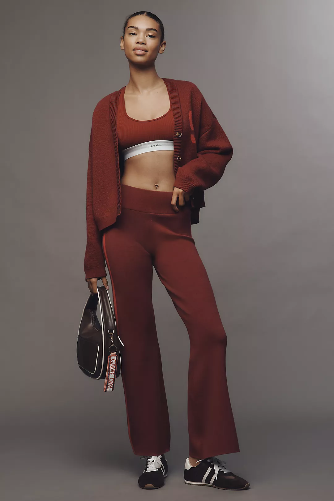 Spiritual Gangster Blake Wide-Leg Track Pants