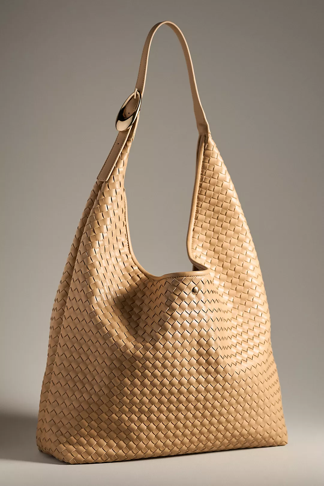 The Love Knot Slouchy Bag: Woven Buckle Edition