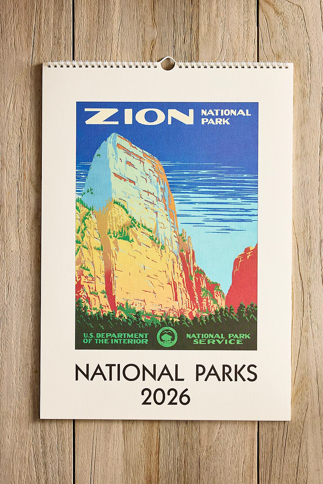 National Parks 2026 Wall Calendar