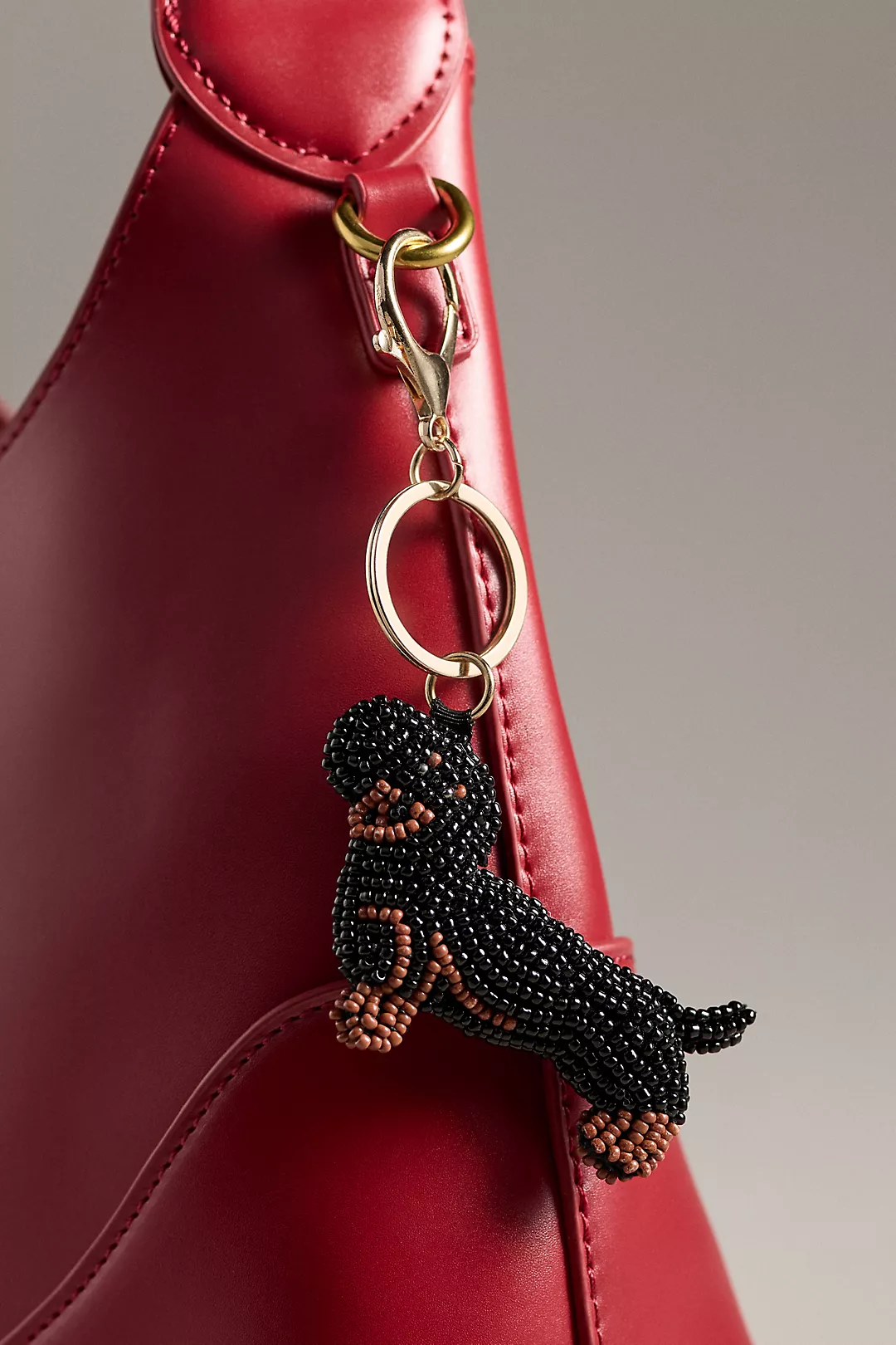Beaded Dog Bag Charm