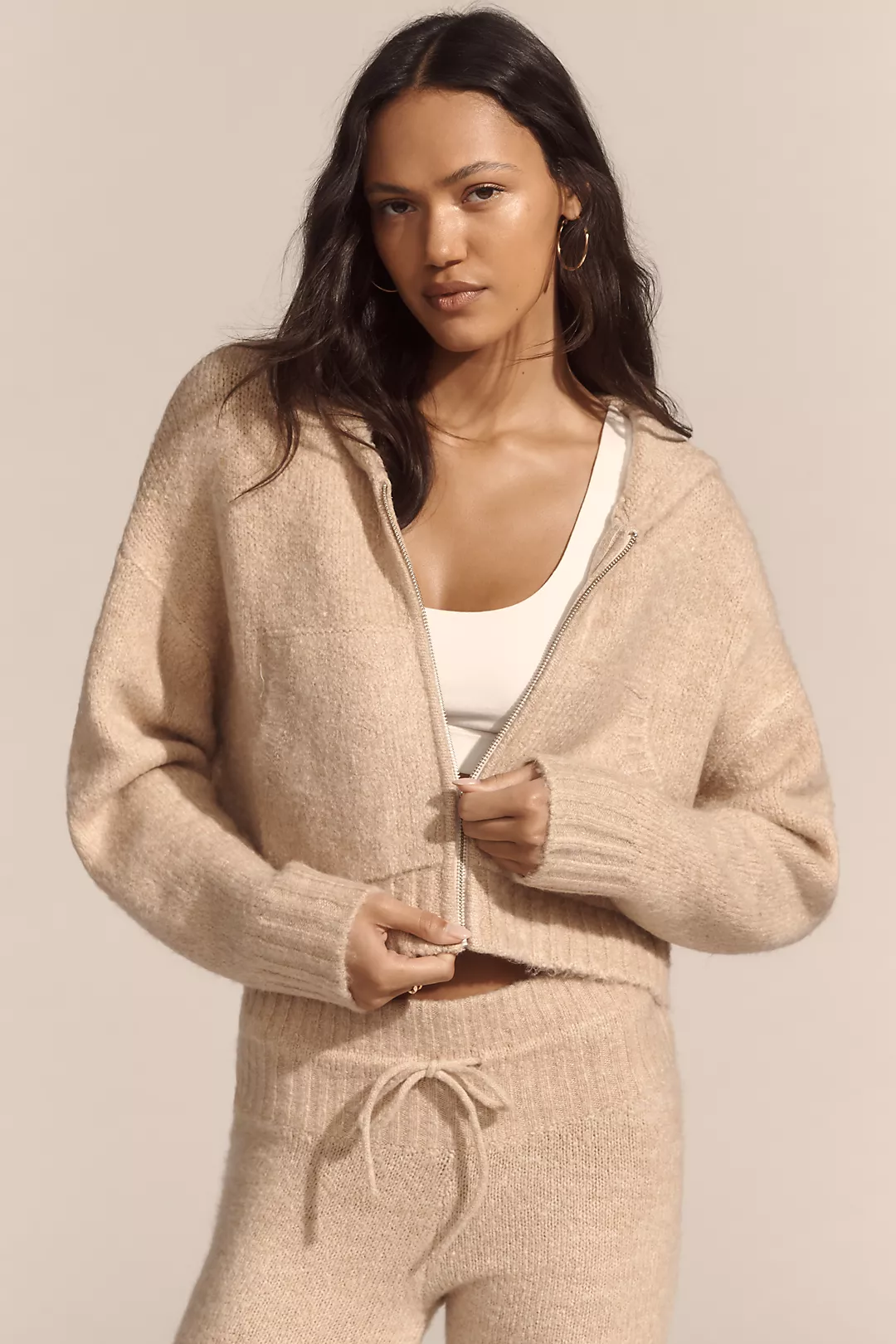 LSPACE Jet Set Crop Hoodie