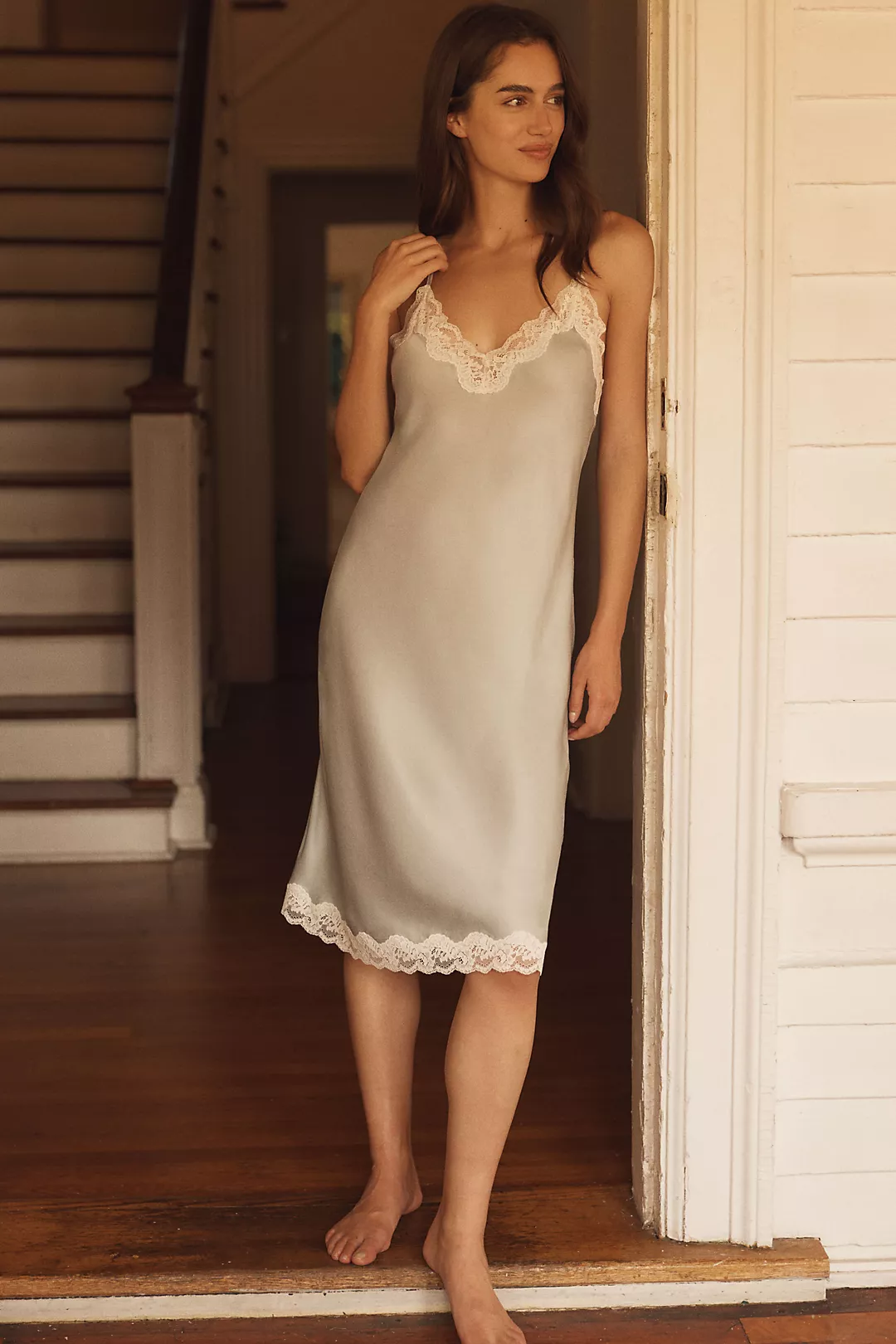 Papinelle Annabelle Satin Lace Slip