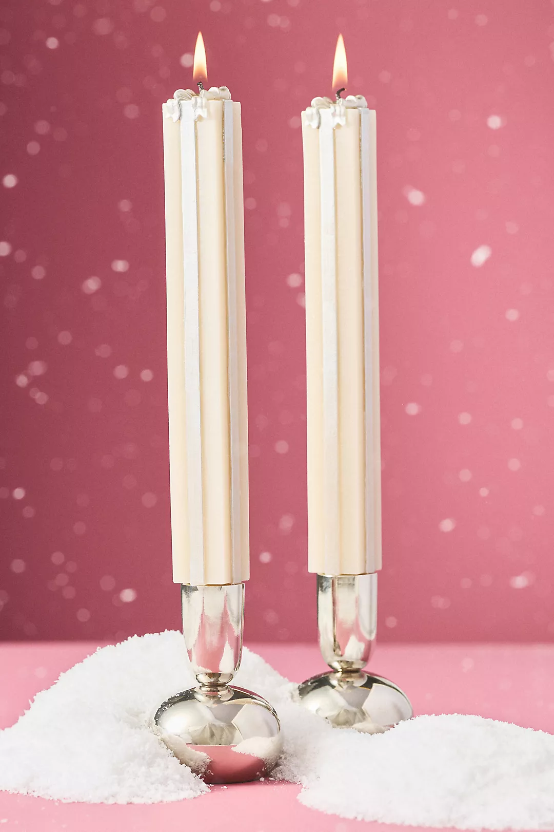 Gift Box Taper Candles, Set of 2