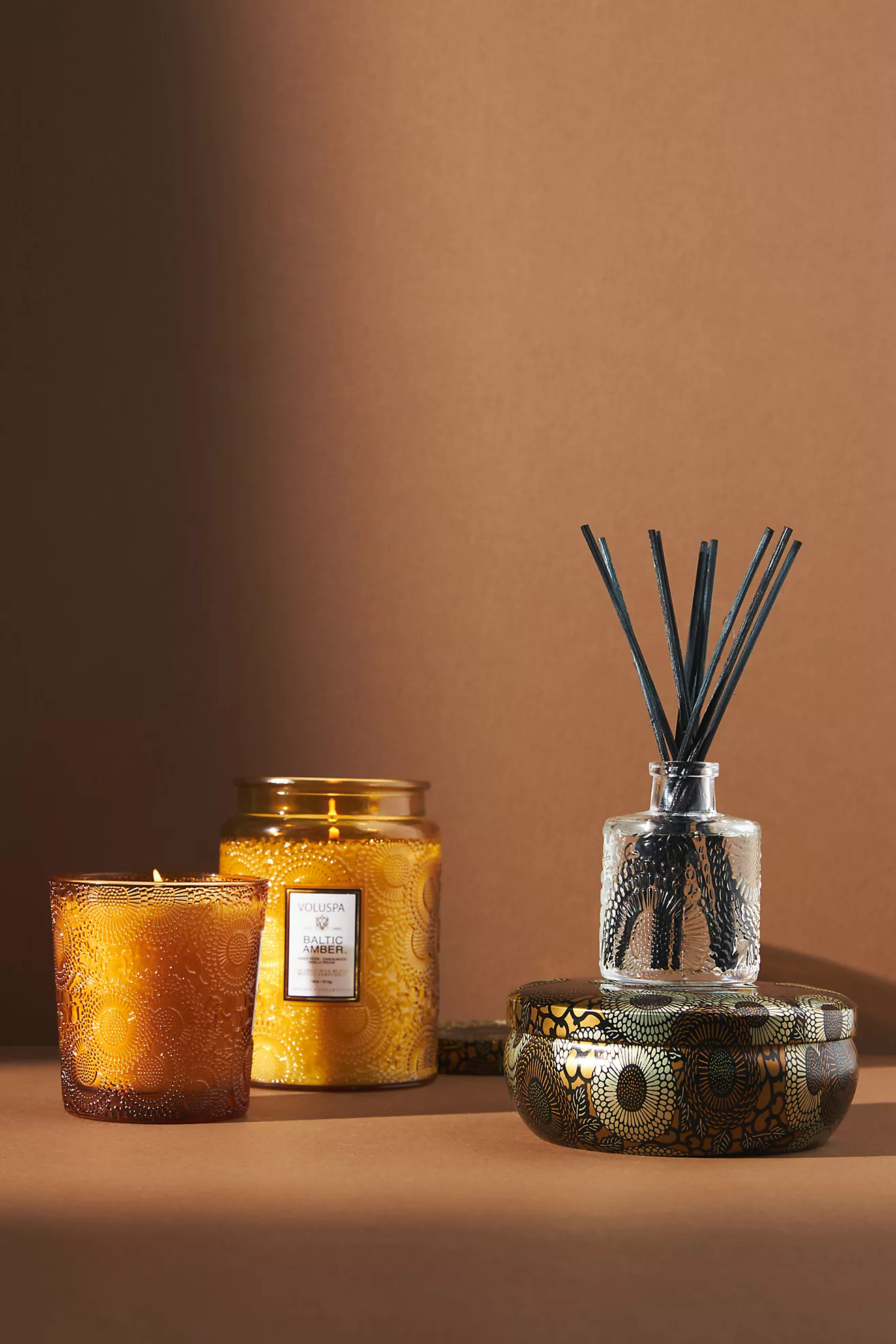 Voluspa Spice Baltic Amber Reed Diffuser