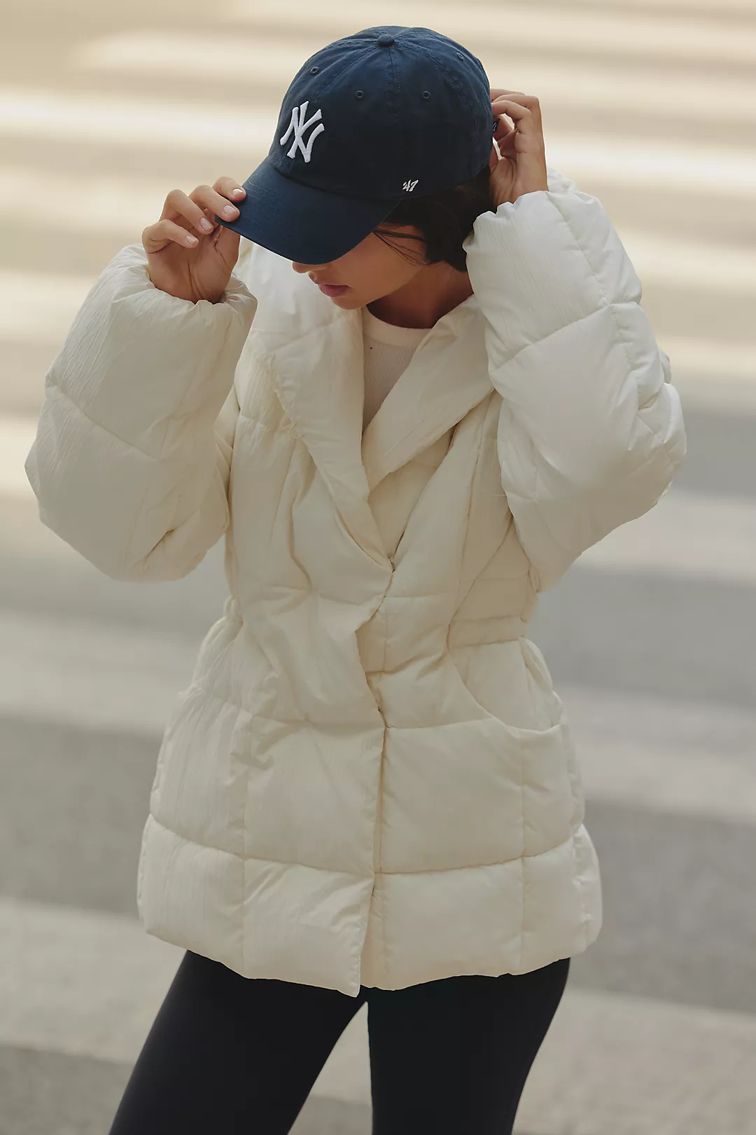 Varley Kaia Quilted Hooded Jacket