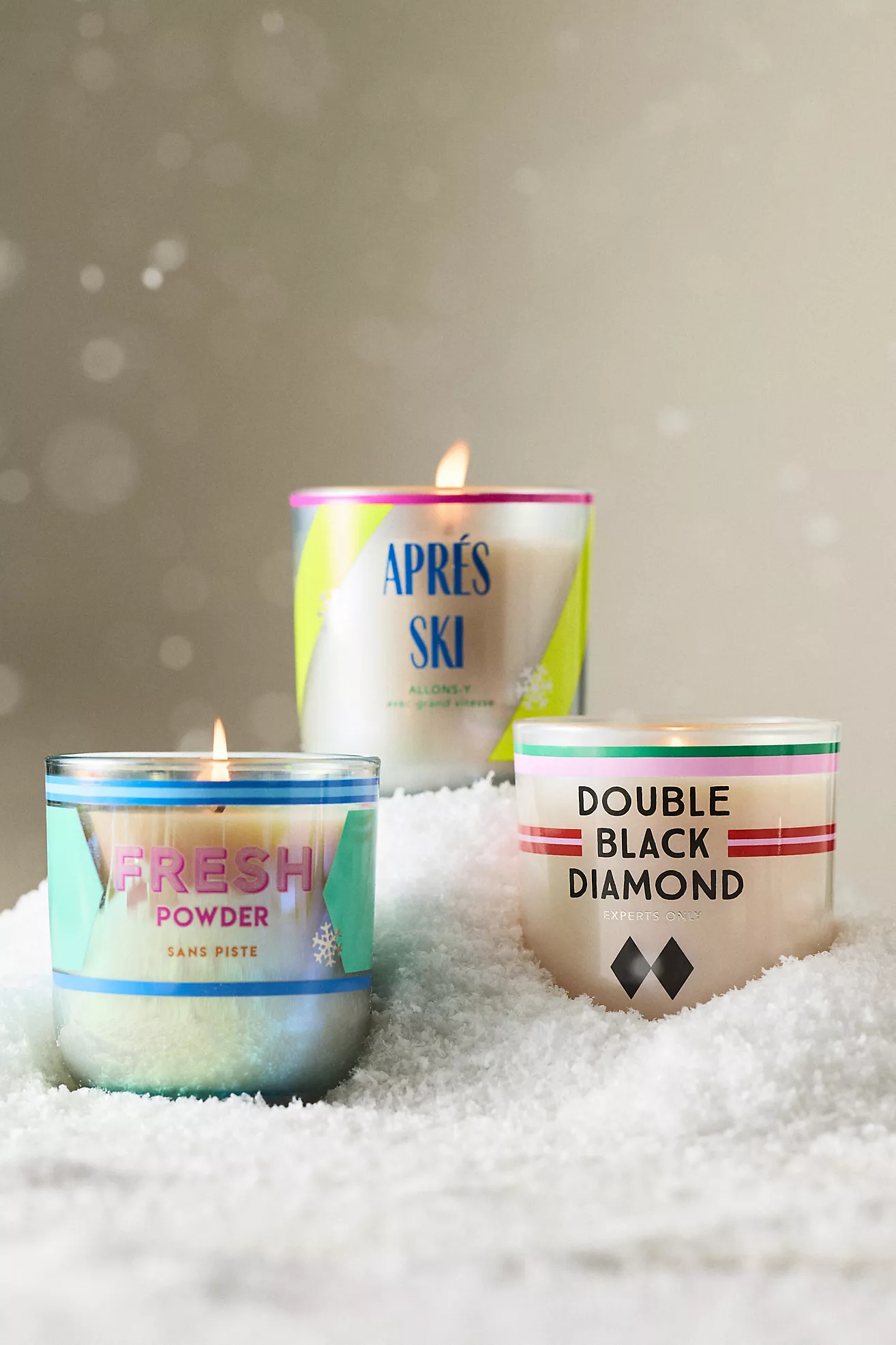 Double Black Diamond Woody Pinesap & Balsam Boxed Glass Candle