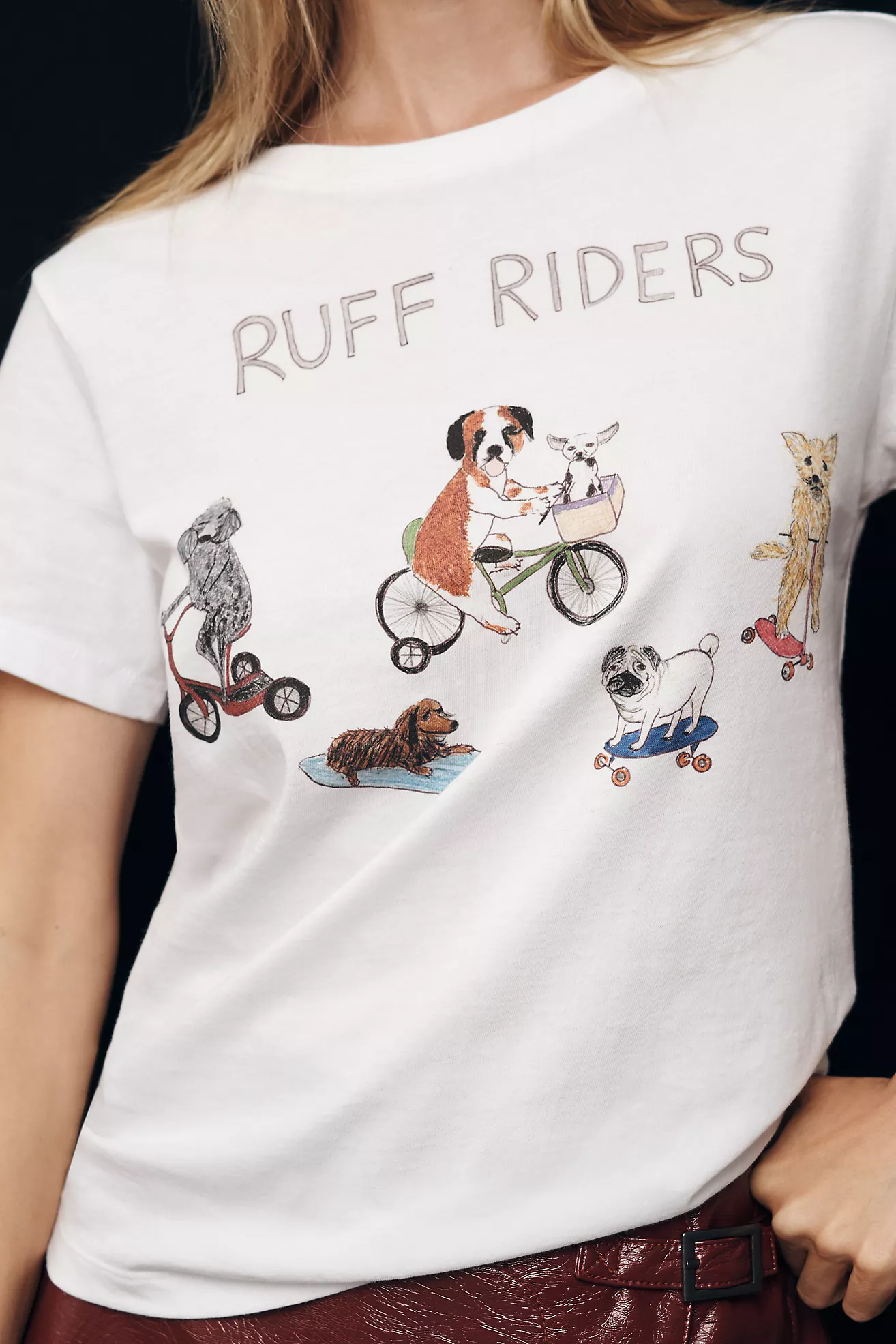 Unfortunate Portrait Ruff Riders Graphic Tee