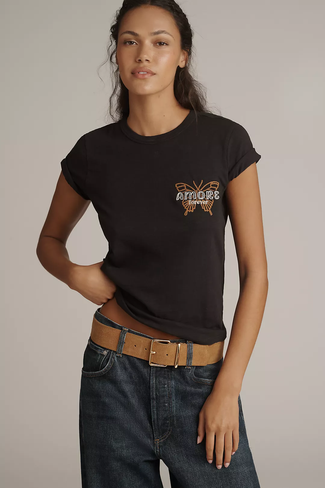 Pilcro Charmed Life Graphic Tee