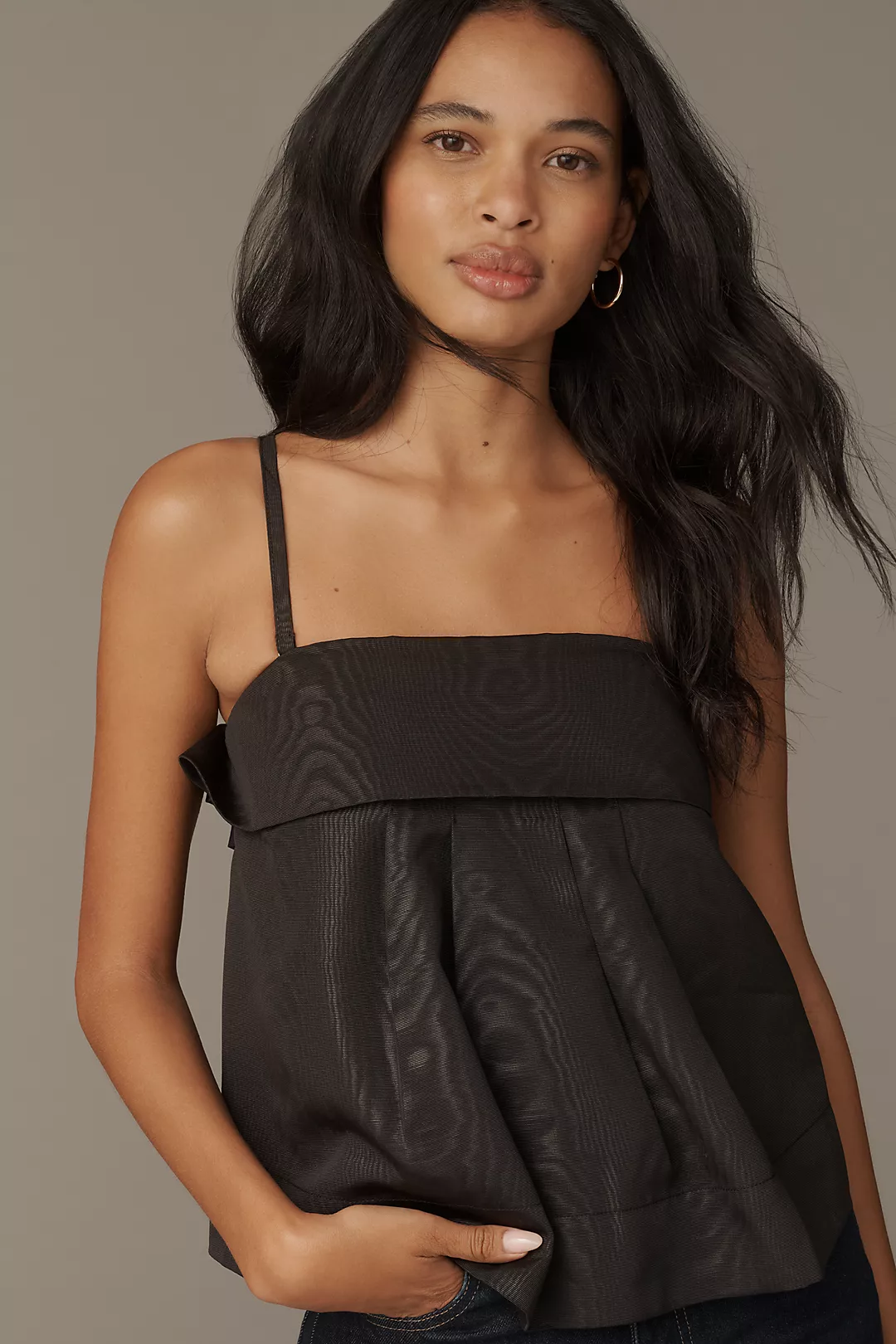 Maeve Strapless Bow Top