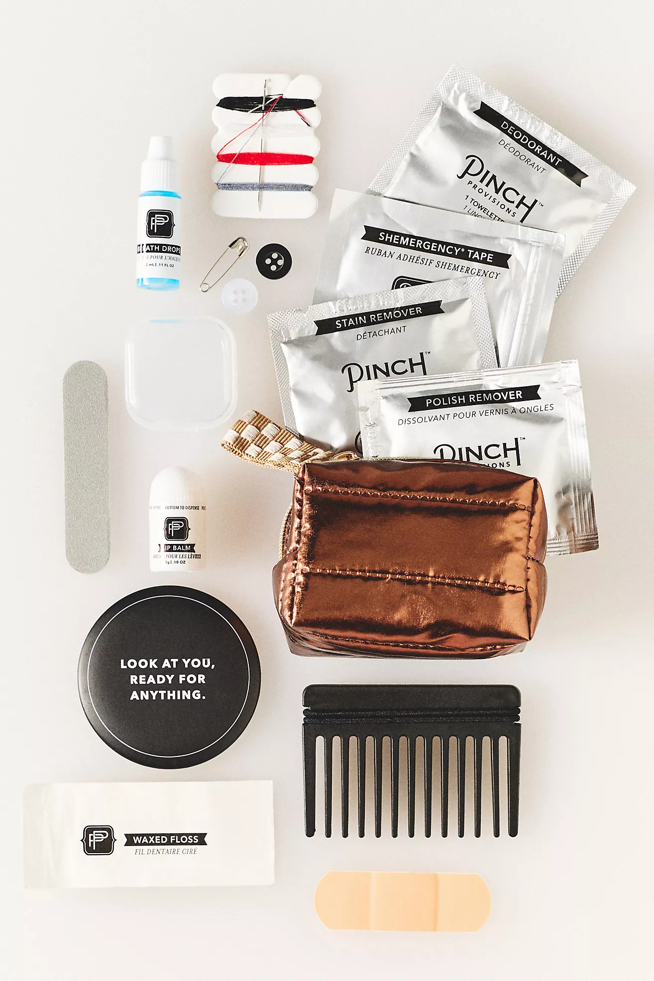 Pinch Provisions Brown Puffer Minimergency Kit