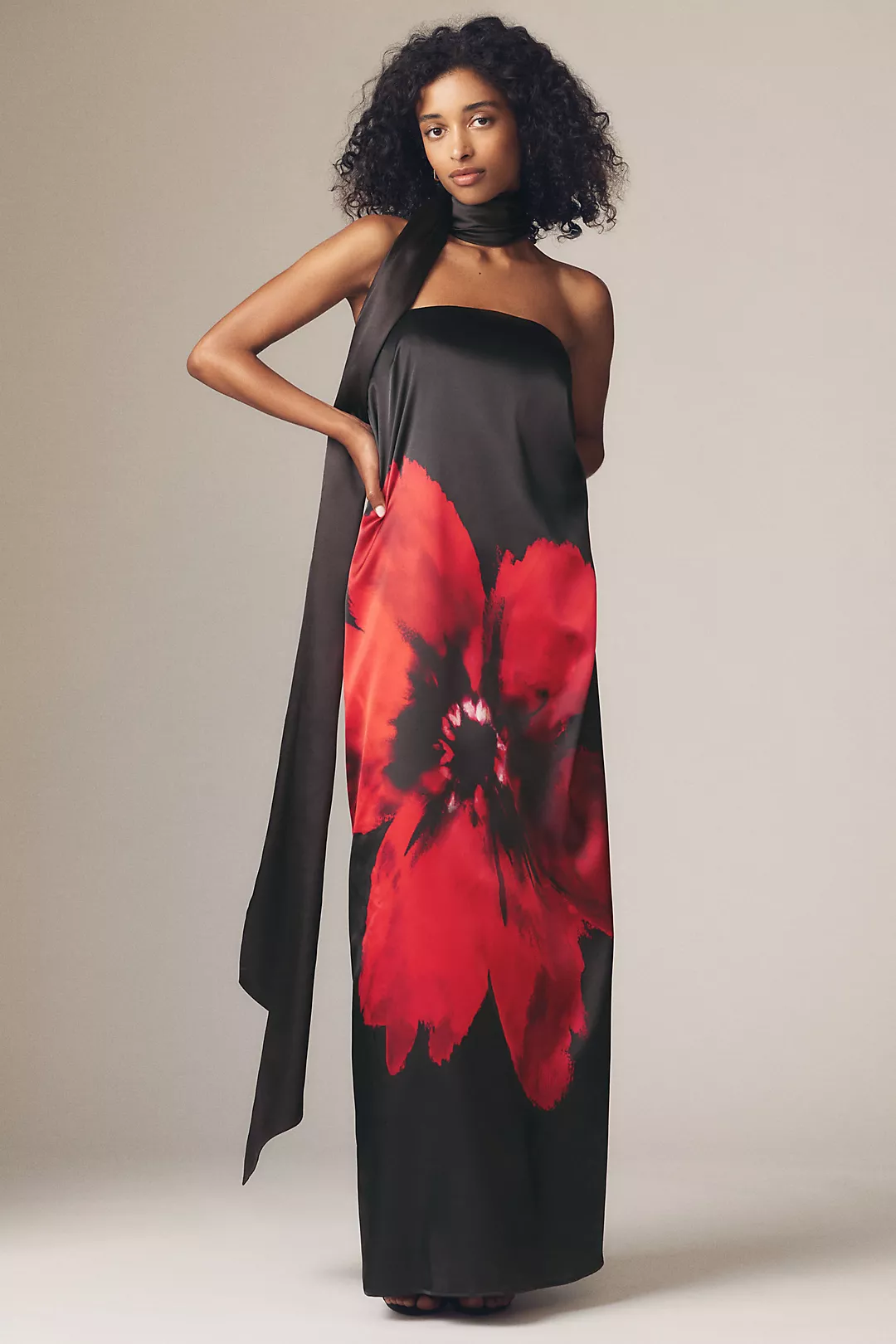 Sisters. Pearl Strapless Maxi Dress