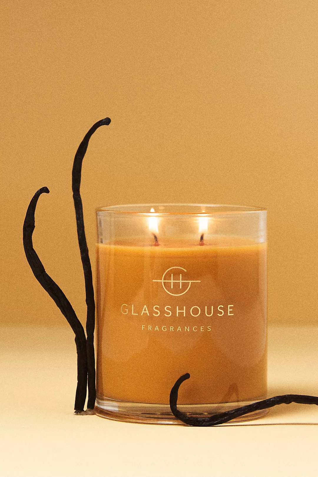 Glasshouse Fragrances A Tahaa Affair Gourmand Glass Candle