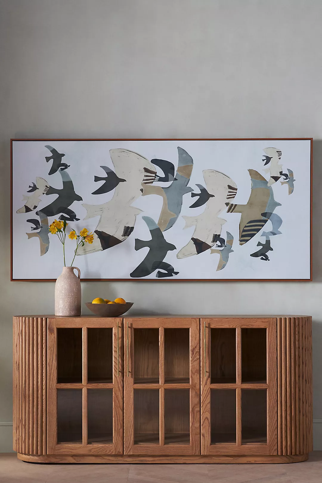 Dawn Flock Bird Wall Art