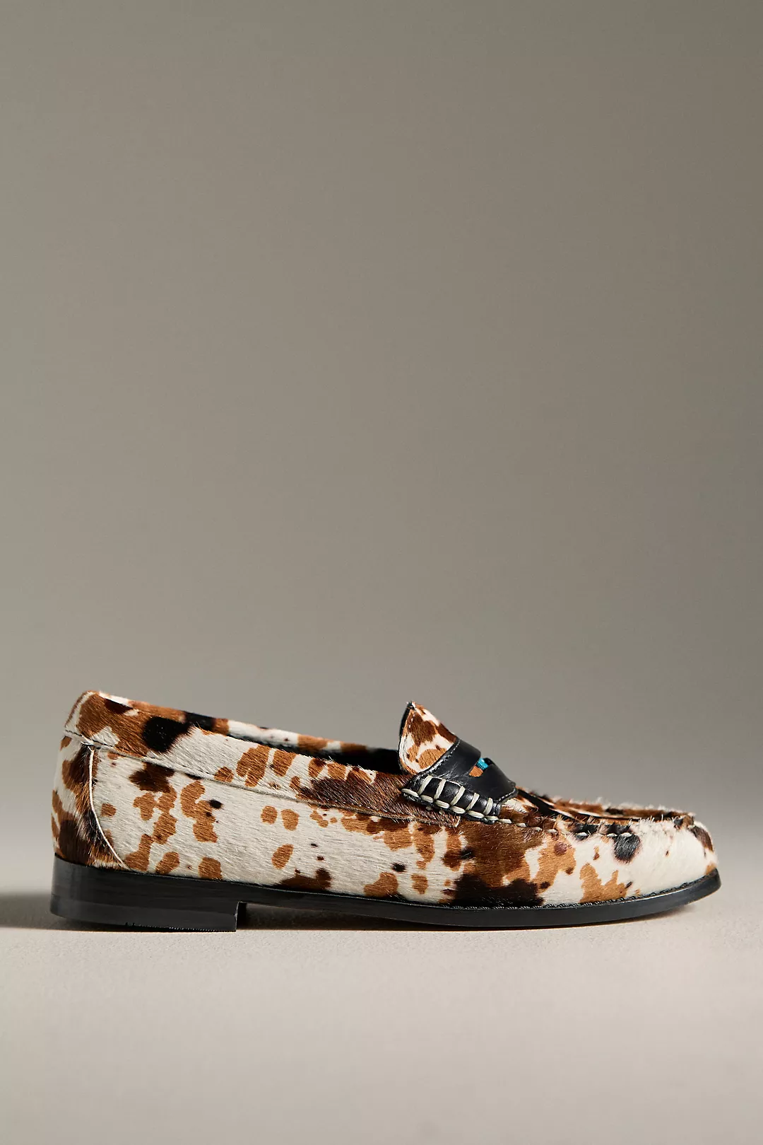 G.H.BASS Whitney Weejuns® Leopard Loafers