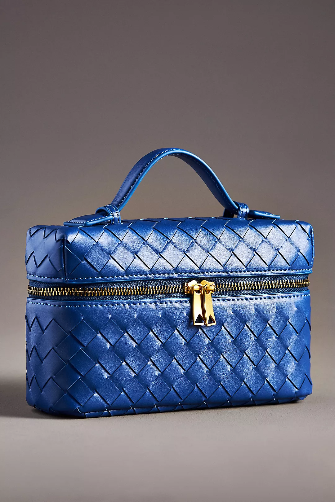 Woven Top-Handle Bag