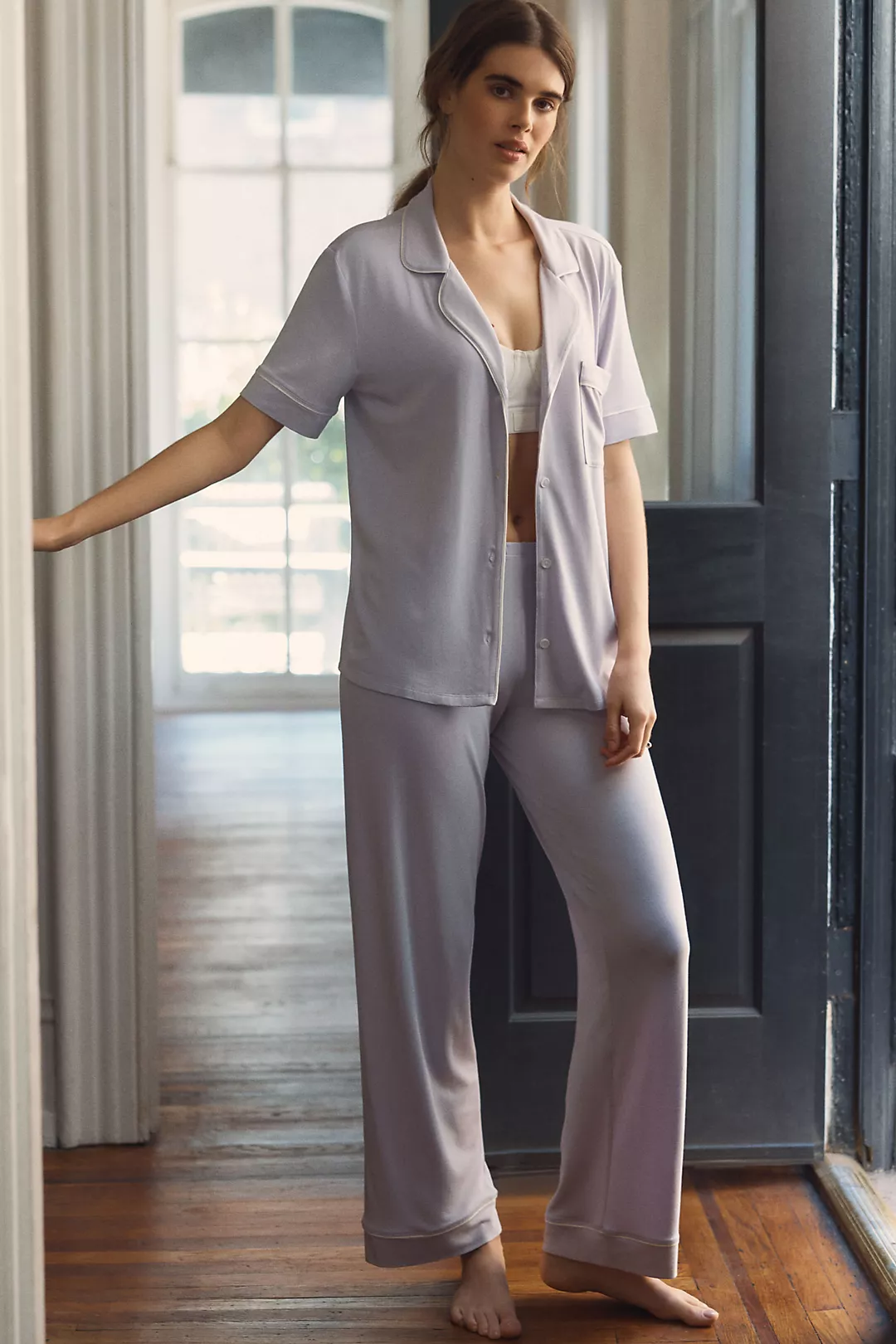 Eberjey Gisele Short-Sleeve Pajama Set