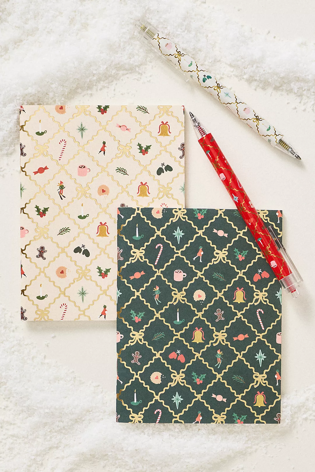 Rifle Paper Co. Argyle Notebooks & Pens Set