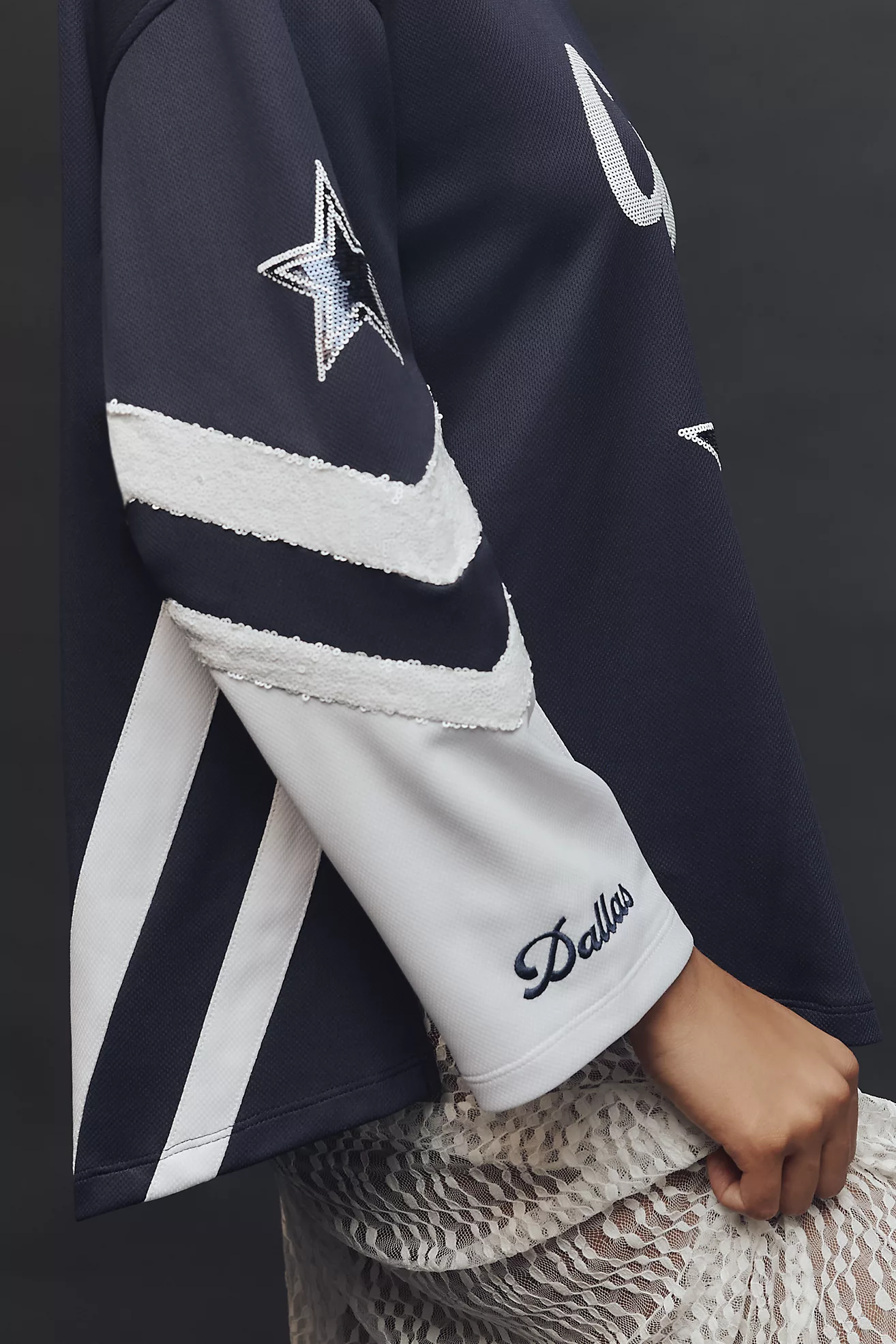 The Wild Collective x Anthropologie Long-Sleeve Sequin Jersey