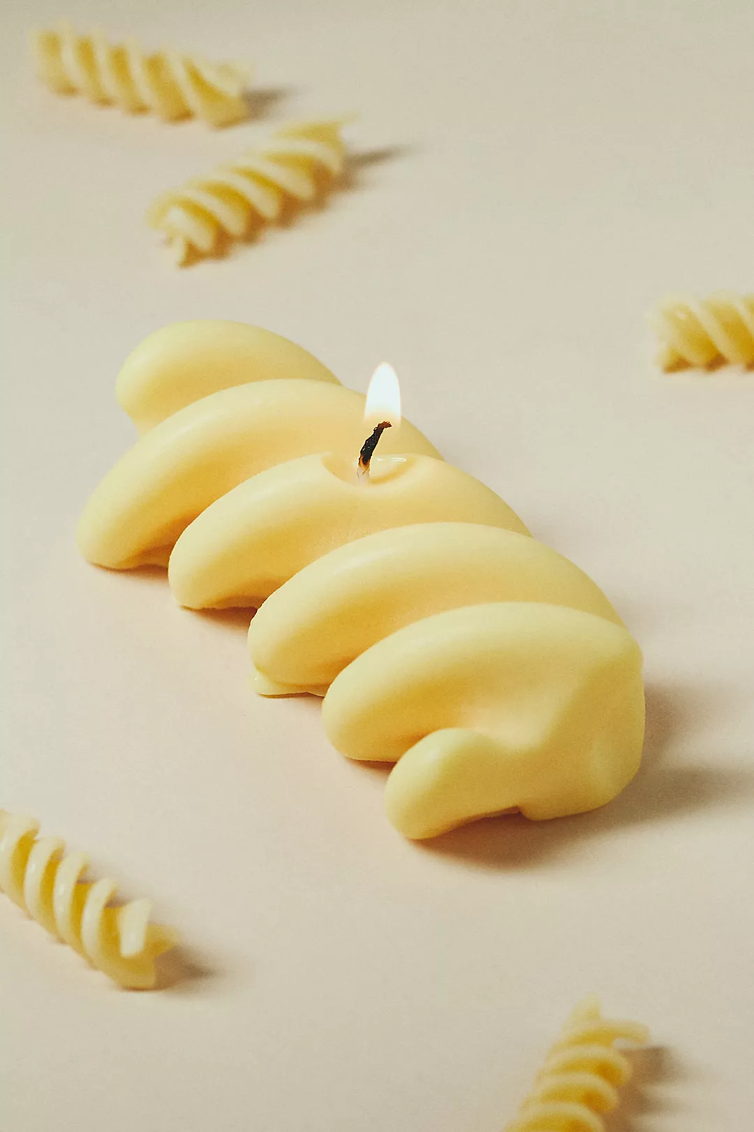 Nata Fusilli Pasta Shaped Decorative Candle