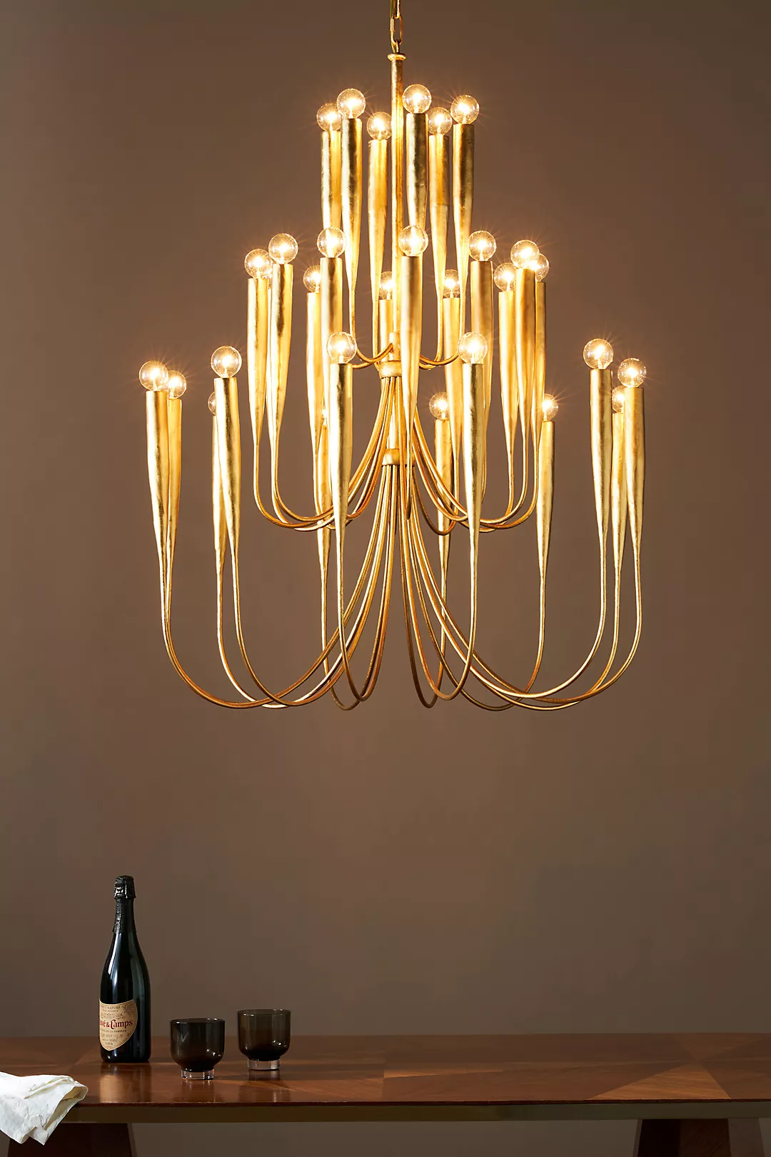 Acadia Tiered Metal Chandelier