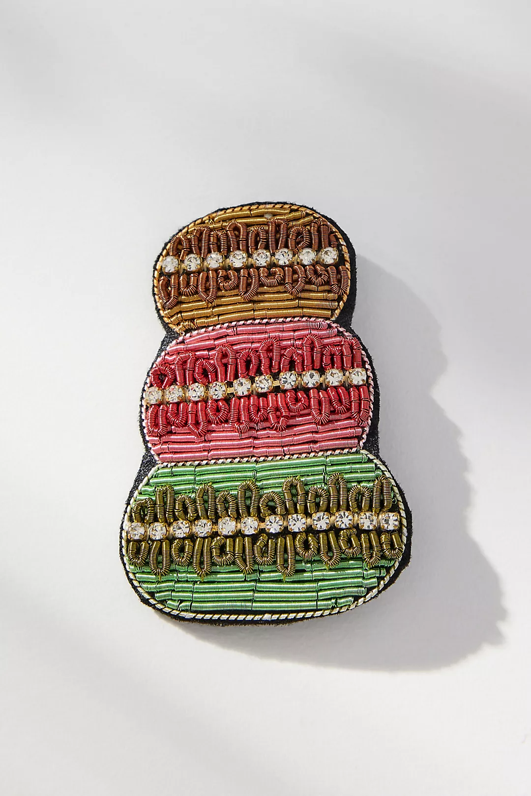 Small Beaded Icon Brooch