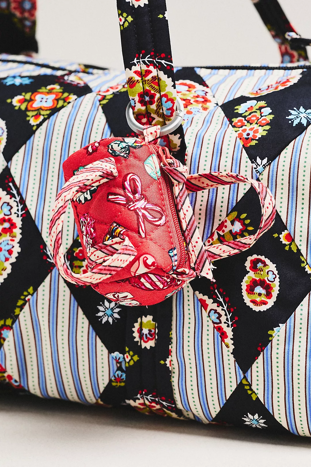 Vera Bradley Original Duffle Bag-Shaped Bag Charm