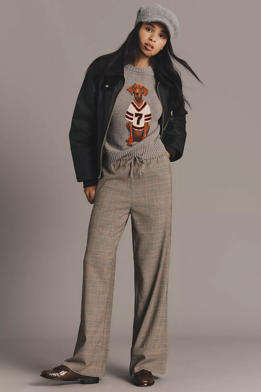 Steve Madden Idra Relaxed Tie-Waist Pants