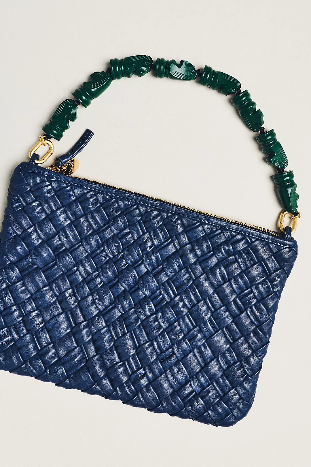 Clare V. Wooden Knights Shortie Bag Strap