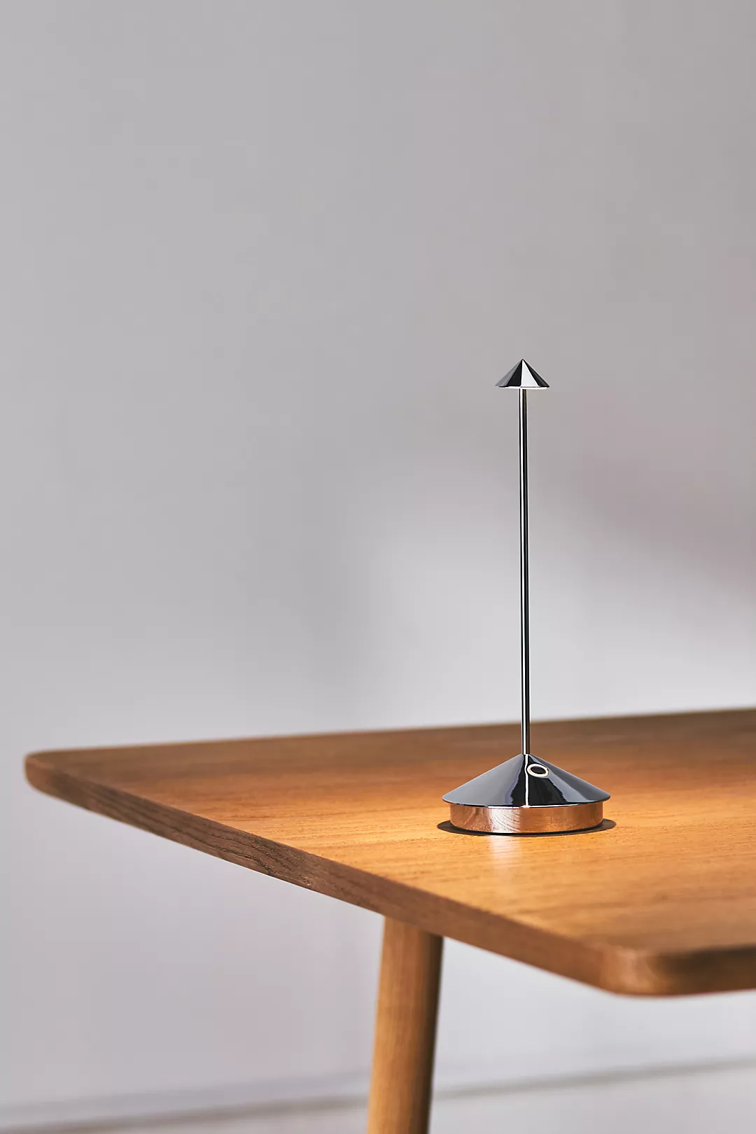 Pina Pro Metallic Cordless Rechargeable LED Table Lamp